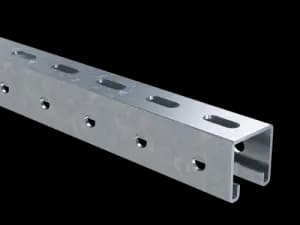 С-образный профиль 41x41, L200, толщ.2 мм, нержавеющая сталь AISI 304