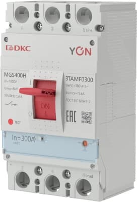 Авт. выкл. YON MGS400 3P 240-300A 75kA