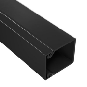 TA-EN 25x30 Короб с плоской основой, цвет чёрный