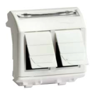   RJ-45 DKC Brava, .5 (2  ), 2 