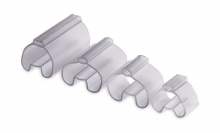 Трубочка прозрачная для жесткой маркировки, 2,0-4,0 мм, длина 12 мм.