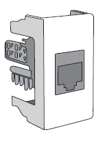 Розетка компьютерная RJ-45 DKC Viva кат.5E Розетка компьютерная RJ-45 DKC Viva кат.5E