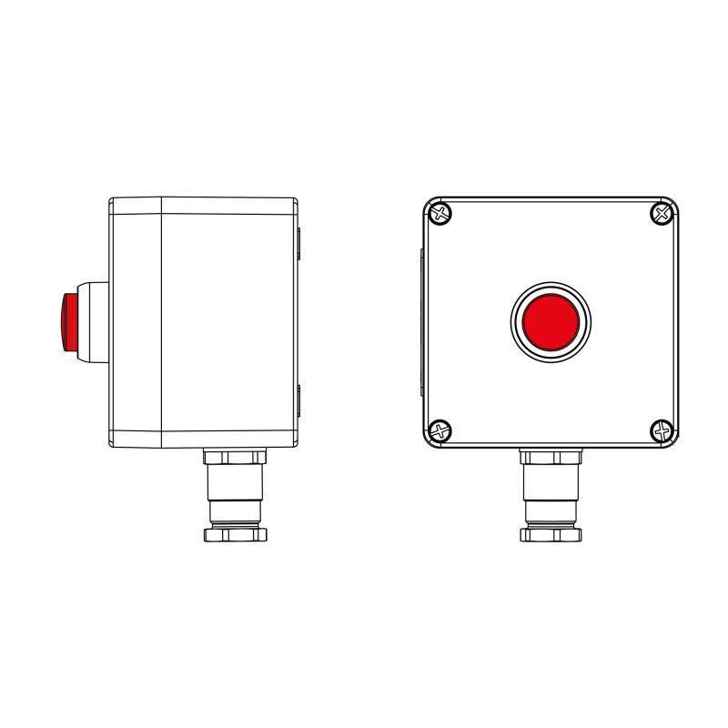 DKC CPE-P-03-(1xLR(250))-1xKH2MHK(C)1Ex d e IIC 5 Gb / Ex tb IIIC T95C Db IP66 / 