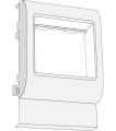 PDA-BN 100 Рамка-суппорт под 2 модуля 