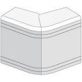 NEAV 150x60 Угол внешний изменяемый (70-120°)